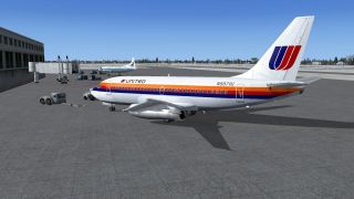 Screenshot 1 — United Airlines Boeing 737-200