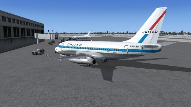 Screenshot 1 — United Airlines Boeing 737-200 Mainliner