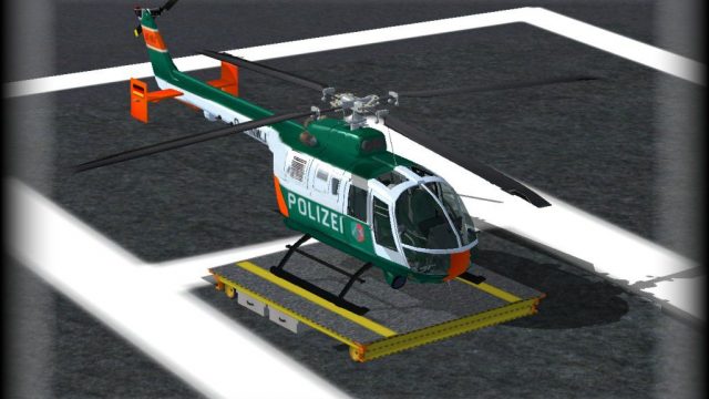 Screenshot 1 — Project BO-105 Polizei