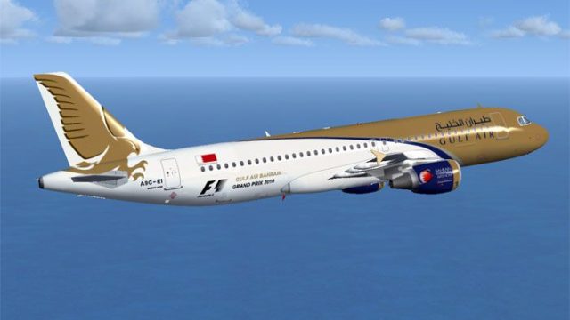 Screenshot 1 — Gulf Air Airbus A320-212 A9C-EI
