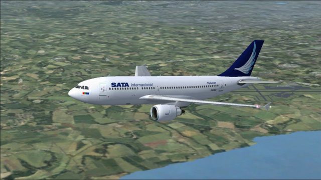 Screenshot 1 — Sata International Airbus A310-300 Old Livery