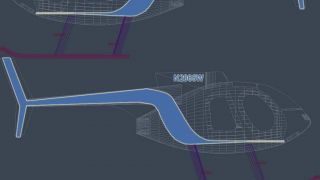 Screenshot 1 — Gmax McDonnell Douglas 500E helicopter