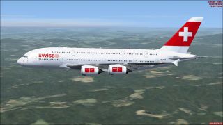 Screenshot 1 — Swiss International Airlines Airbus A380-800
