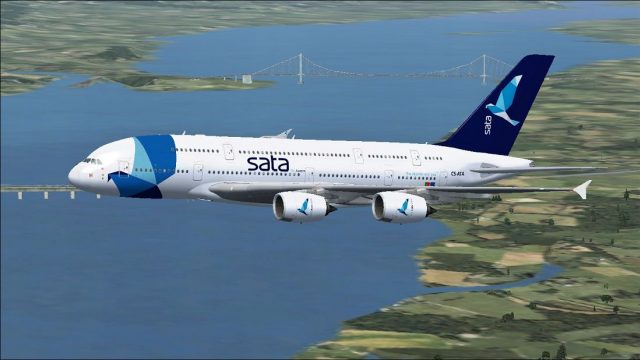 Screenshot 1 — Sata International Airbus A380-800