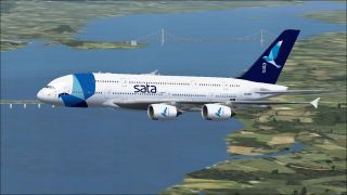 Screenshot 1 — Sata International Airbus A380-800