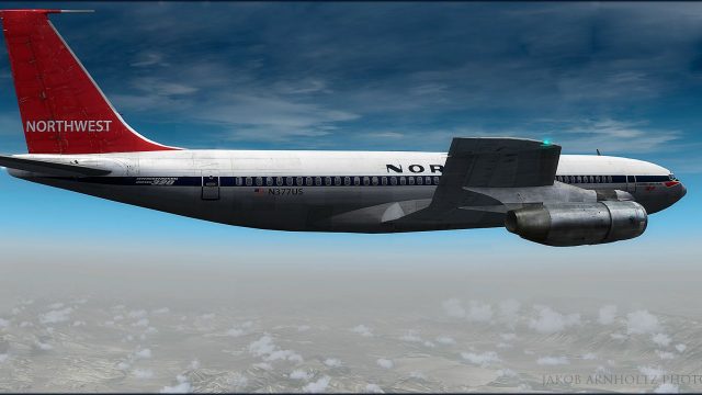 Screenshot 1 — Northwest Orient Airlines Boeing 707-351