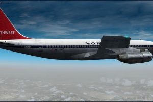 Northwest Orient Airlines Boeing 707-351 for FSX