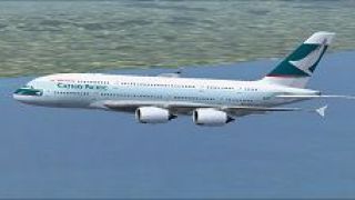 Screenshot 2 — Cathay Pacific Airbus A380-800