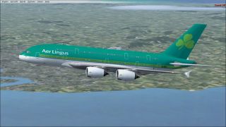 Screenshot 1 — Aer Lingus Airbus A380-800