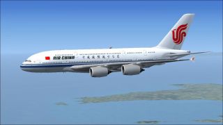 Screenshot 1 — Air China Airbus A380-800