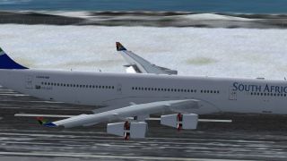 Screenshot 2 — South African Airways A340 Repaint Pack