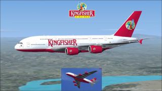 Screenshot 1 — Kingfisher Airlines Airbus A380-800