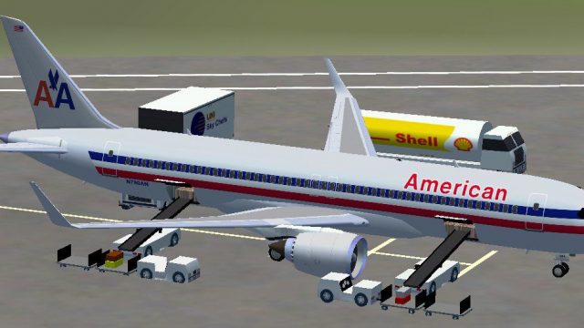 Screenshot 1 — American Airlines Boeing 797