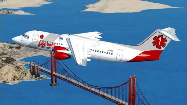 Screenshot 1 — Angelwings BAe Avro RJ100