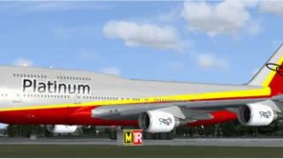 Screenshot 2 — Platinum Airways Boeing 747-400