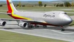 Screenshot 1 — Platinum Airways Boeing 747-400F