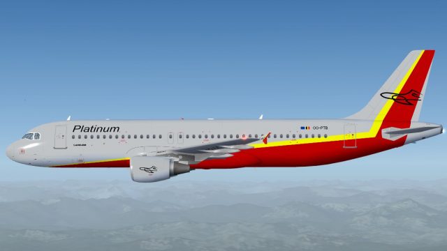 Screenshot 1 — Platinum Airways Airbus A320-200