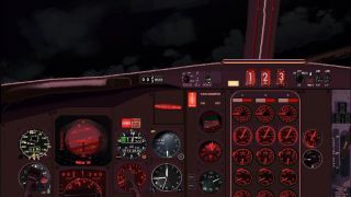 Screenshot 2 — and FS2004 Boeing 727 panel