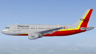 Screenshot 1 — Platinum Airways Airbus A319-100