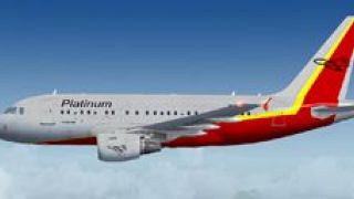 Screenshot 1 — Platinum Airways Airbus A318-100