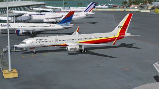 Screenshot 2 — Platinum Airways Boeing 757-200