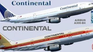 Screenshot 2 — Continental Airlines Airbus A300-B4