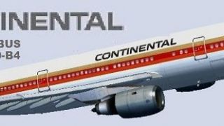 Screenshot 5 — Continental Airlines Airbus A300-B4