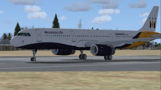Screenshot 1 — Monarch Airlines Airbus A321 G-OZBT