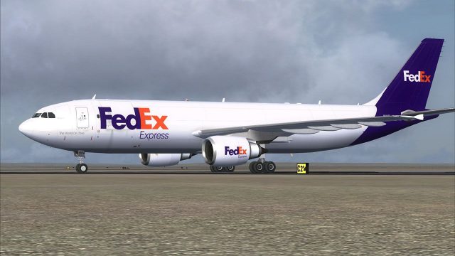 Screenshot 1 — FedEx Airbus A300-600F Repaint