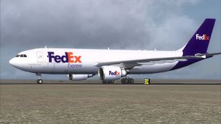 Screenshot 1 — FedEx Airbus A300-600F Repaint