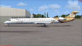 Screenshot 5 — Libyan Airlines CRJ-900
