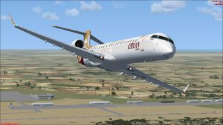 Screenshot 2 — Libyan Airlines CRJ-900
