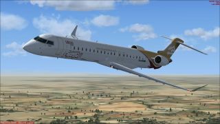 Screenshot 3 — Libyan Airlines CRJ-900