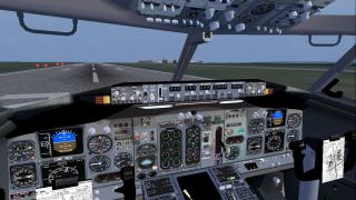 Screenshot 1 — Project Open Sky Boeing 737-400 VC