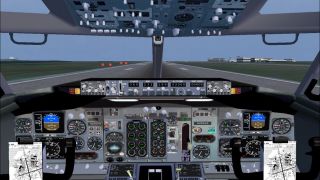 Screenshot 2 — Project Open Sky Boeing 737-400 VC