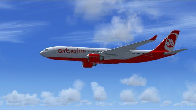 Screenshot 1 — Air Berlin Airbus A330-200