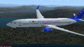 Screenshot 2 — Excel Airways Boeing 737-800