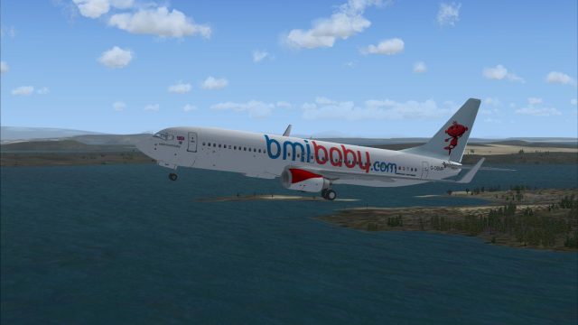 Screenshot 1 — BMI Baby Boeing 737-800