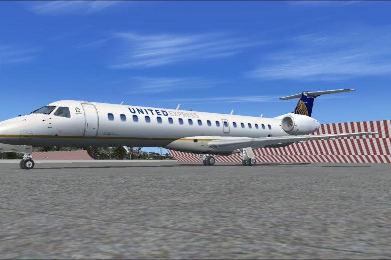 United Express CRJ-700 for FSX