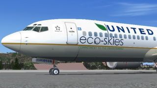 Screenshot 2 — United Airlines Eco Skies Boeing 737-800W