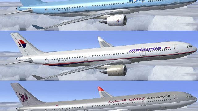 Screenshot 1 — Lufthansa Airbus A330