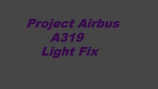 Screenshot 1 — Project Airbus A319 Light Fix