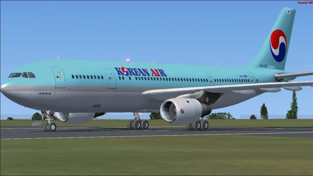 Screenshot 1 — Korean Air Airbus A300B4-103