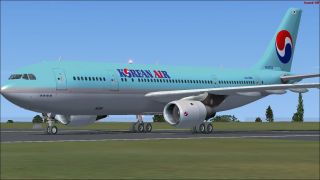 Screenshot 1 — Korean Air Airbus A300B4-103