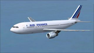 Screenshot 1 — Air France Airbus A300B2-103