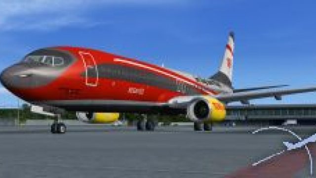 Screenshot 1 — Tuifly Boeing 737-800 HD