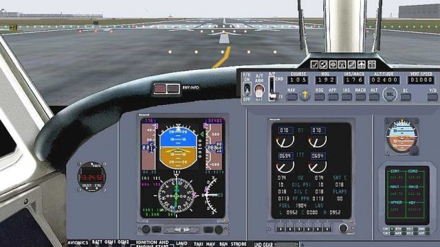 Screenshot 1 — King Air All Glass Panel
