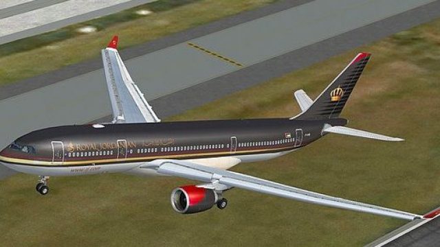 Screenshot 1 — Royal Jordanian Airbus A330-200 PW