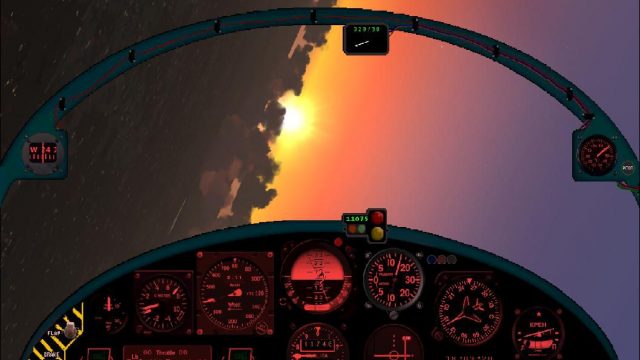 Screenshot 1 — Alternate Twin-Jet Panel for Chuck Dome's Supersonic MiG-AT4 trainer