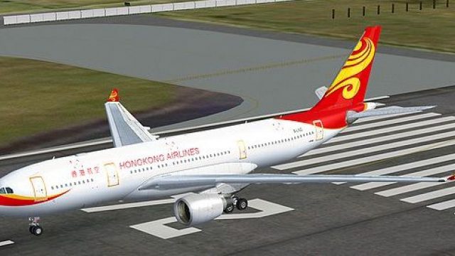 Screenshot 1 — Hong Kong Airlines Airbus A330-200